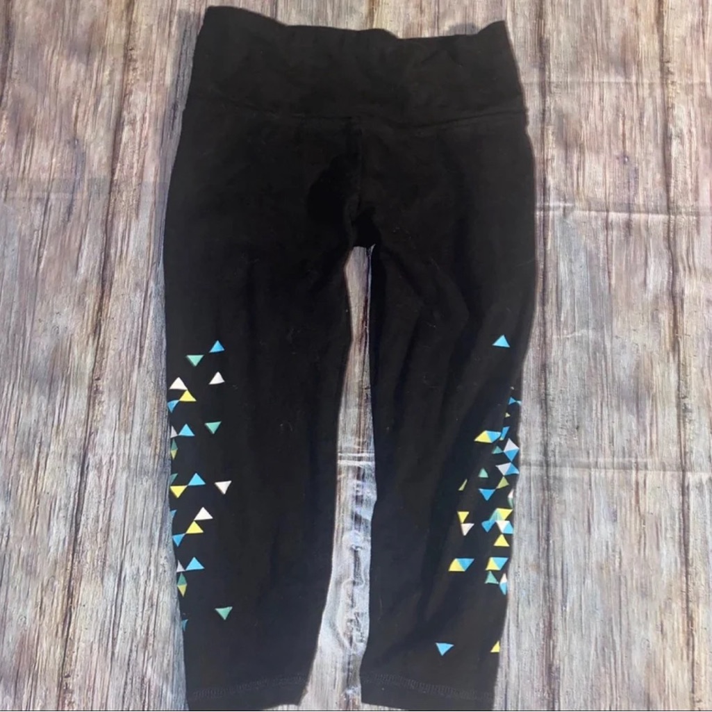 Little Girls Size 4/5 (Xs) Capri Fitness Leggings